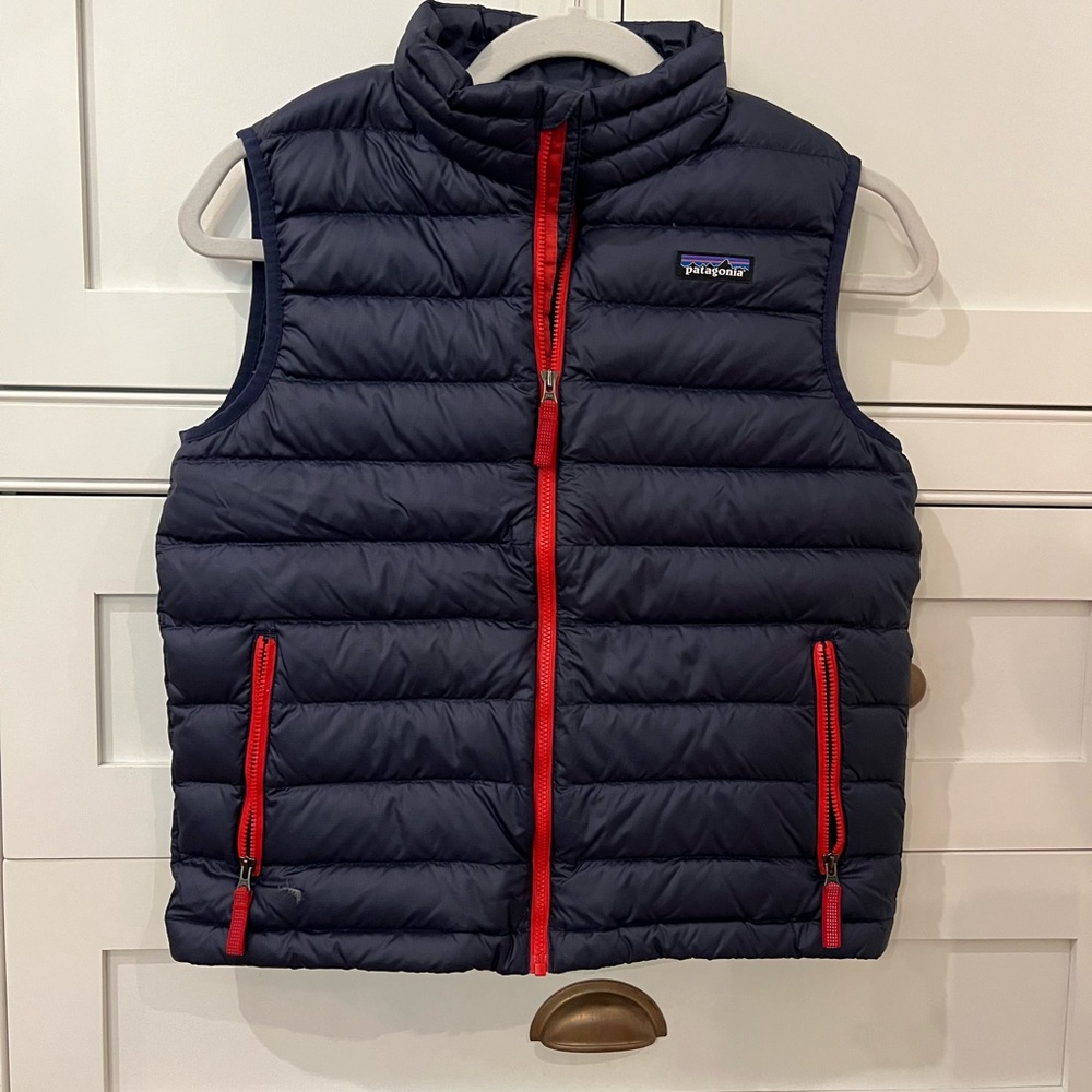 Patagonia Kids' Navy Puffer Vest